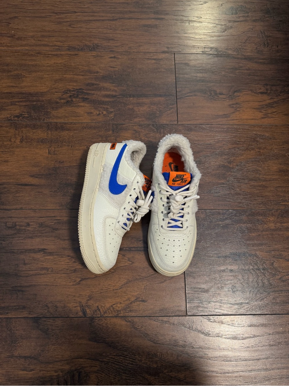 Nike Women’s Air Force 1 Low ‘07 Sherpa Fleece Sneakers